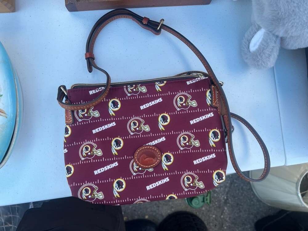 Dooney & Bourke NFL Washington Redskins Triple-Zip Crossbody Purse